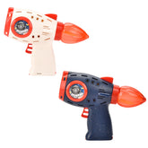 Multi-hole Rocket Bubble Gun with Lights
