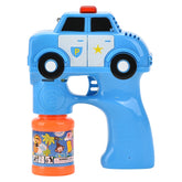 Multi-hole Police Car Bubble Gun with Lights
