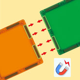 Dinosaur Series Printing Magnetic Building Blocks Preschool Kids Play Magnet Tiles sets for Creative Play