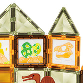 蒸汽玩具磁性建筑砖块窗户艺术彩色胶水 42 块积木儿童益智玩具