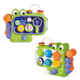 益智玩具卡通恐龙分类匹配积木玩具蒙特梭利安全儿童教具