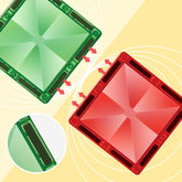 2024 热销磁性拼块农场系列学习玩具积木带彩色胶水 DIY 绘画