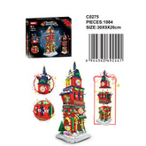 Christmas Eve Countdown Clock Tower Building Set (1084 Pieces)