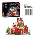 Christmas Art House Building Set with Pen Rack (1301 Pieces)