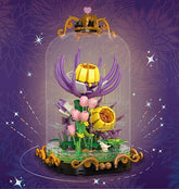 building block flower sets