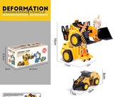 Wholesale Other Deformation Engineering Vehicle Robot Simulation Boys Car Truck Kids Toy Storage Toys Bulldozer