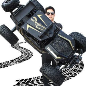 2.4G 50cm 1:8 Scale 4WD High Speed Metal Remote Control Monster Truck Crawler Car Toy