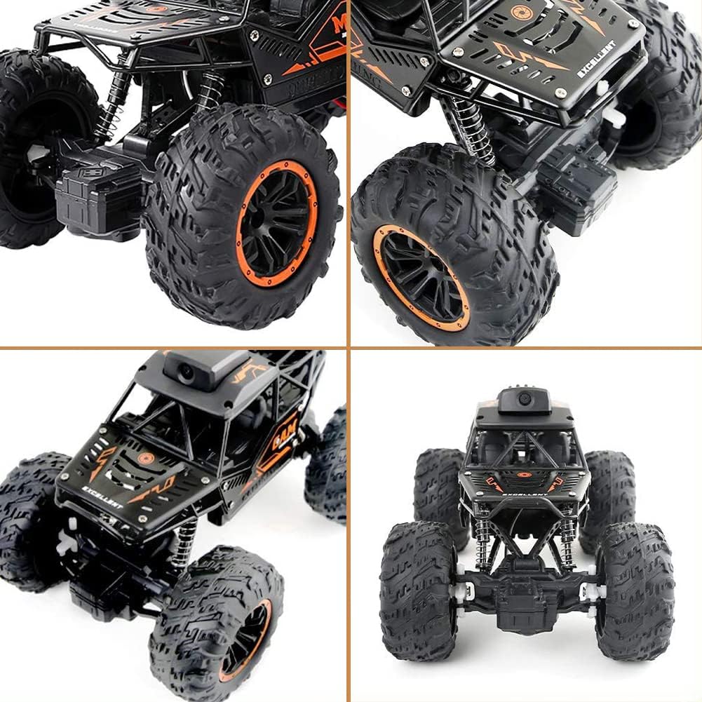 1:18 2.4G Legierung RC Auto mit HD 720P WIFI FPV Kamera Maschine Stunt SUV Klettern Spielzeug - Bild 6