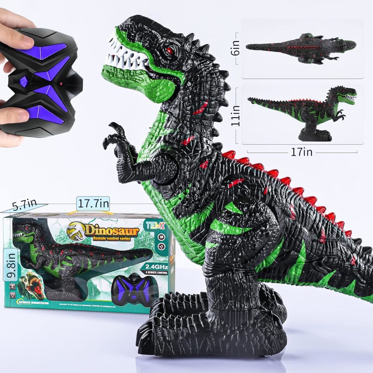 ODM Toy Manufacturer Kids Robot Robot RC Dinosaure ROBOT LED ROCHOT ROCOT ROCOT ROC - Image 6
