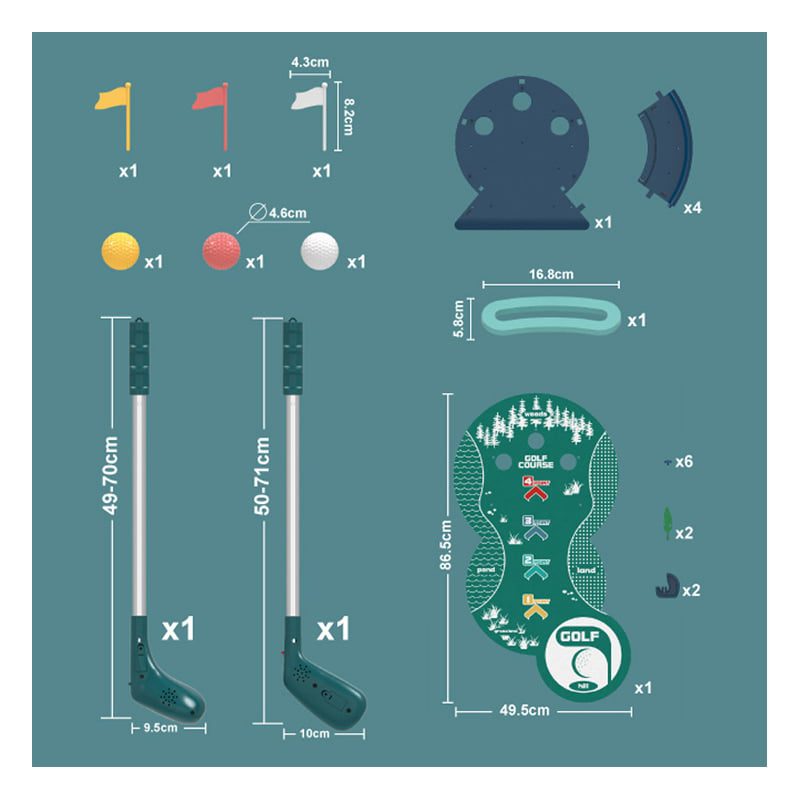 Commandes de jouets en vrac, jeu de simulation de terrain de Golf pour enfants, offre spéciale - Image 4