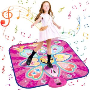 ODM Toy Manufacturer Girls Music Dance Mat Game Light Up Dance Mat Toys for Kids