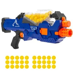 Qualidade de exportação brinquedos crianças tiro multifuncional elétrico b/o fábrica choque squeezable plutônio bola macia dardos arma brinquedos arma bala macia