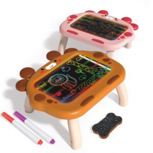 Wholesale Erasable 7 Color Screen LCD Doodle Drawing Pad With Detachable Stand