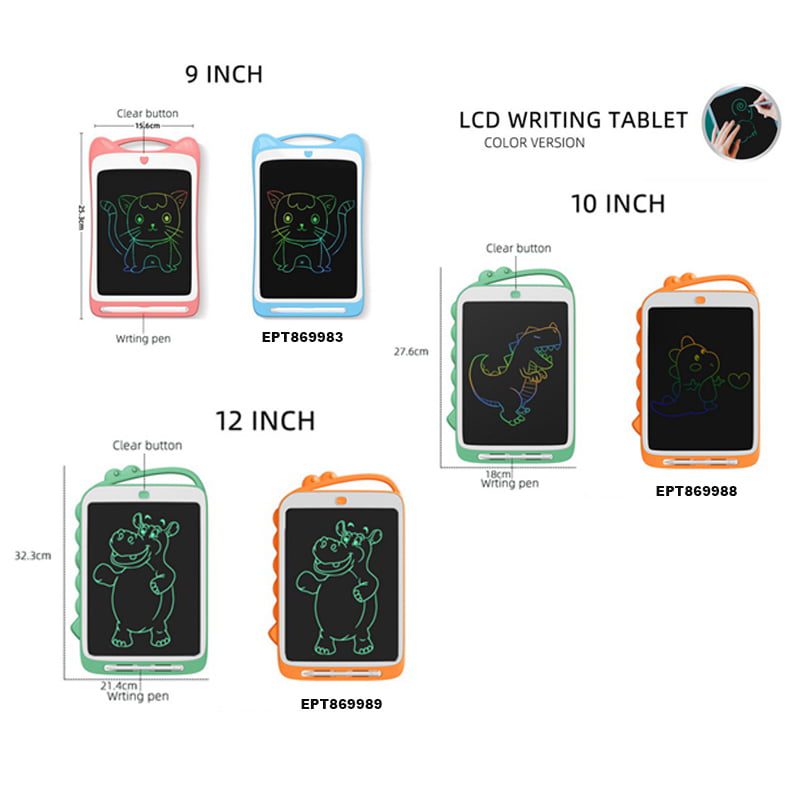 De gros 8.5 Tableau d'écriture LCD électronique coloré numérique en pouces - Image 2