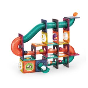 Value for Money Toys Educational kids play track set learning magnetic tile marble run toy