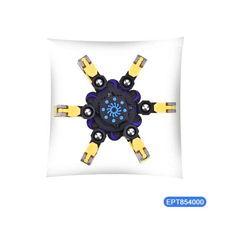 Fabricant de jouets personnalisé Mécanique doigt la contrainte de spinner Soulagez les jouets de la chaîne transformée de la chaîne transformée jouet doigt - Image 6