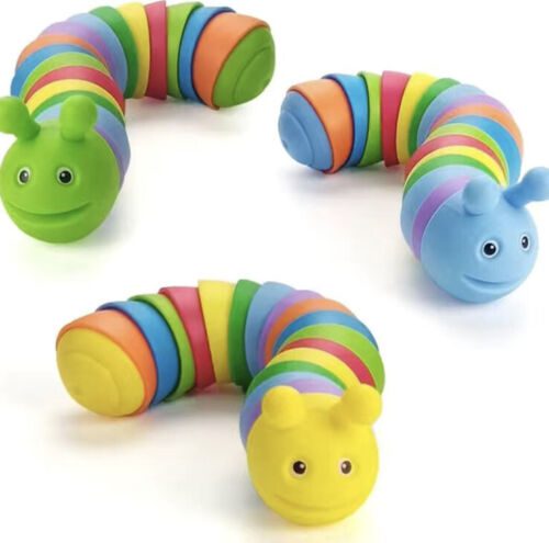 Fabricante de brinquedos de plástico, brinquedo de ansiedade, tpr, lagarta, bola de estresse, brinquedos de apertar, brinquedos sensoriais - Imagem 4