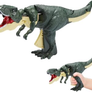 Bulk Toy Production 29cm Grabber Trigger The T-Rex Press Dinosaur Telescopic Swing Fidget Toy Dinosaur Toy