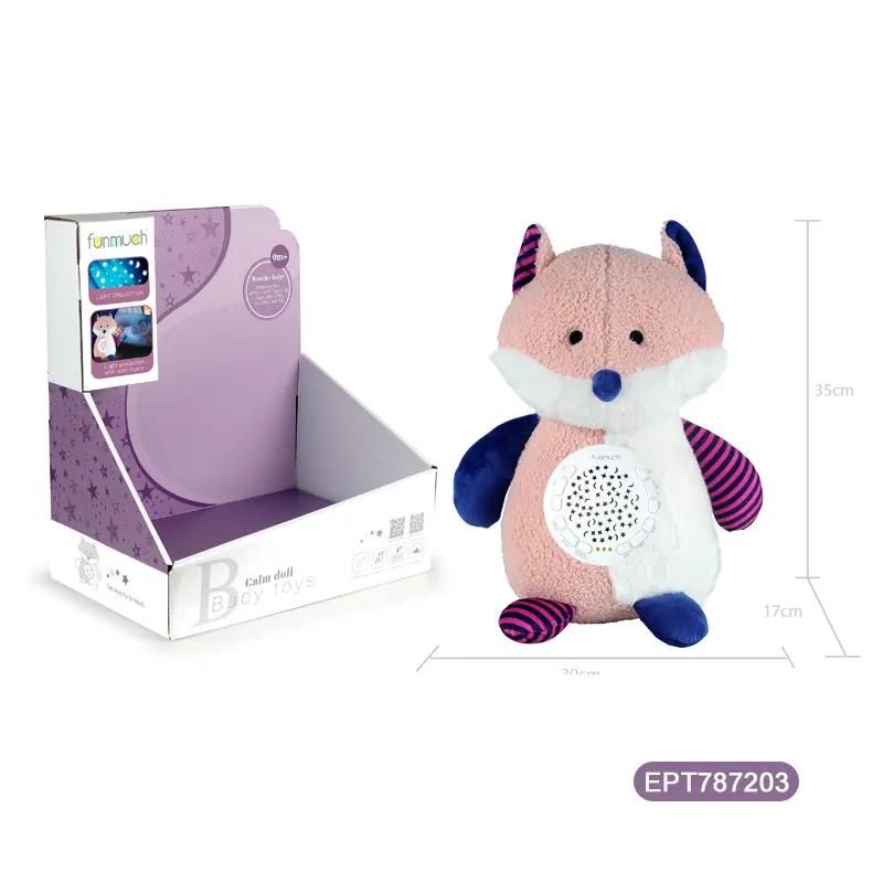 Juguete de peluche Fox Baby con proyector - Imagen 4