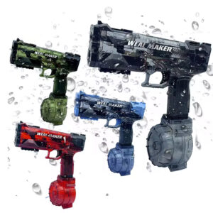 Best Toy Prices China Electric High-Speed Water Gun High-Capacity Water Storage Tank Glock Pistol Kids Summer Shooting Toy Outdoor Game