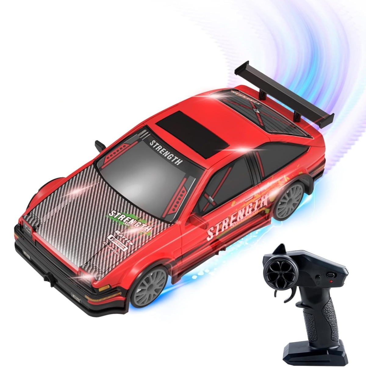 Brinquedos com preços em massa 1:18 Escala RC Drift Car Electric Remote Control Car Gaming 4WD RC Racing Car Toys Gifts for Children