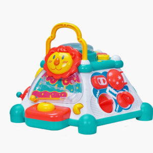 Best Toy Prices China Baby Early Learning Multi-function Puzzle Hexahedron Game Kids Educational Activity Cube Musical Toddlers Toys
