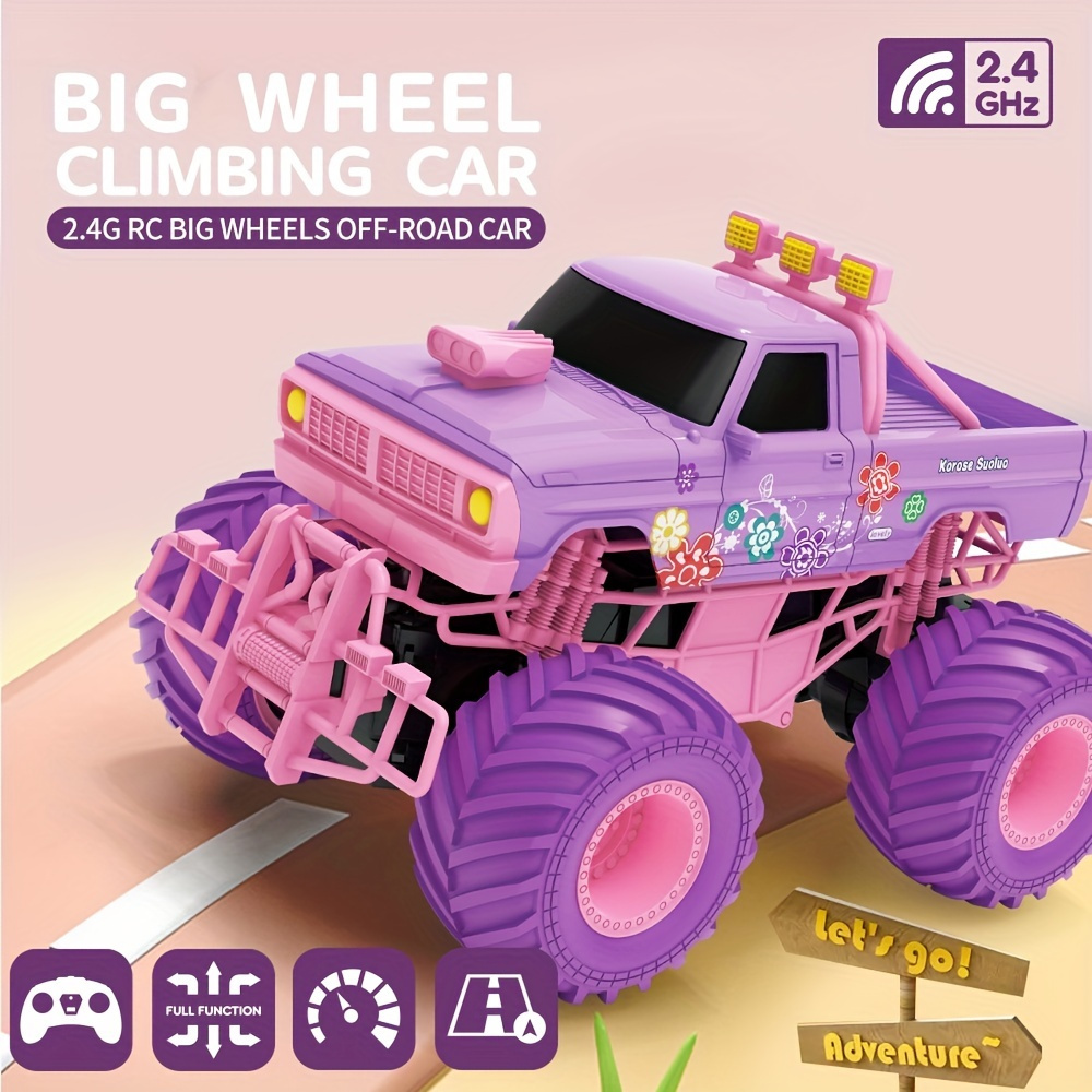 Großhandel rosa Farbe 2,4 G Fernbedienung Off Road Klettern Auto - Bild 3