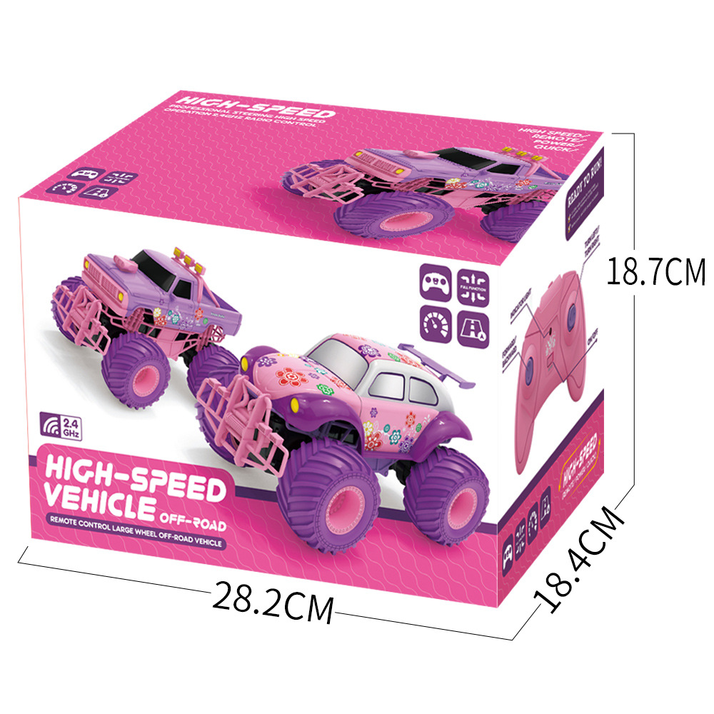 Großhandel rosa Farbe 2,4 G Fernbedienung Off Road Klettern Auto - Bild 6