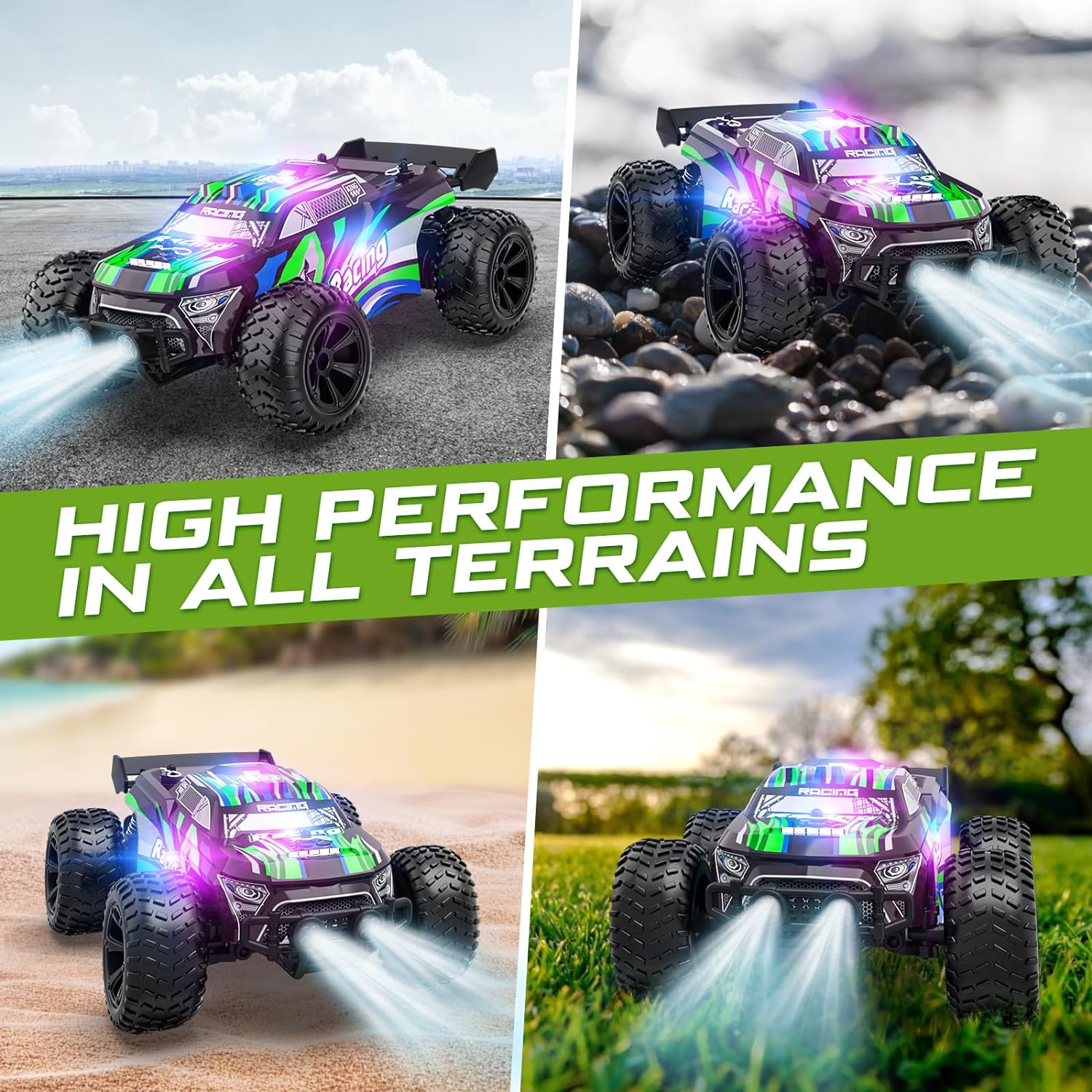 Toy Manufacturer China 20km/h 2.4GHz Off Road High Speed Remote Control Car RC Racing Car - Imagen 5