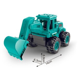 Carros de brinquedo coloridos 4 Pacote de brinquedos para caminhões de construção movidos a fricção, veículos, brinquedos de construção | Preço de fábrica de brinquedos na China | Lulufamily