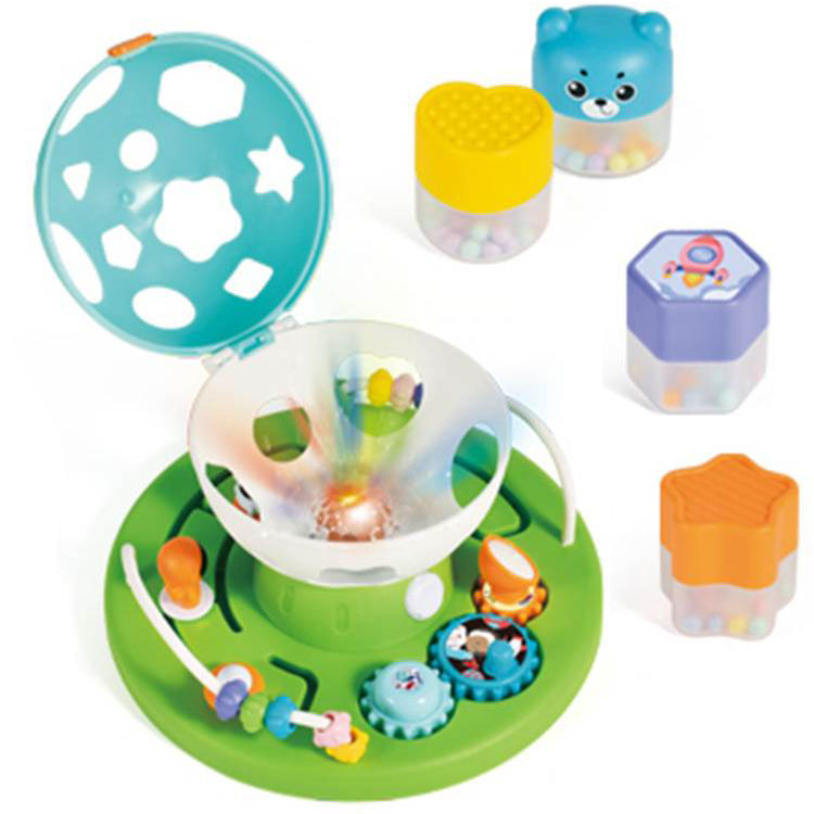 Kinder Labyrinth Abenteuer Orbital Perle Drehen Spiel Spiel Projektor Licht Puzzle Baby Montessori Pädagogisches Spielzeug - Bild 2
