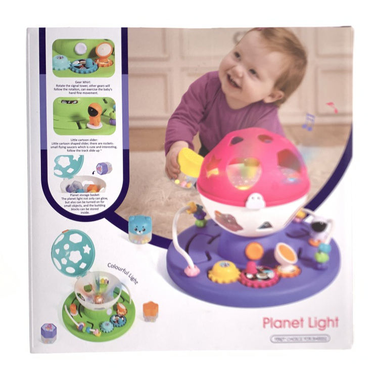 Kinder Labyrinth Abenteuer Orbital Perle Drehen Spiel Spiel Projektor Licht Puzzle Baby Montessori Pädagogisches Spielzeug - Bild 5