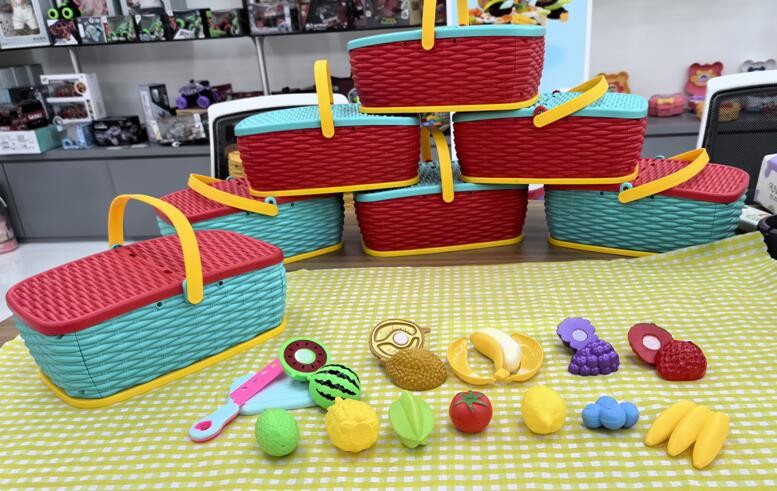 Girl Toys 14pcs Plastic Realistic Portable Preschool Toys Play House Pretend Play Set Kitchen Toys - Bild 4