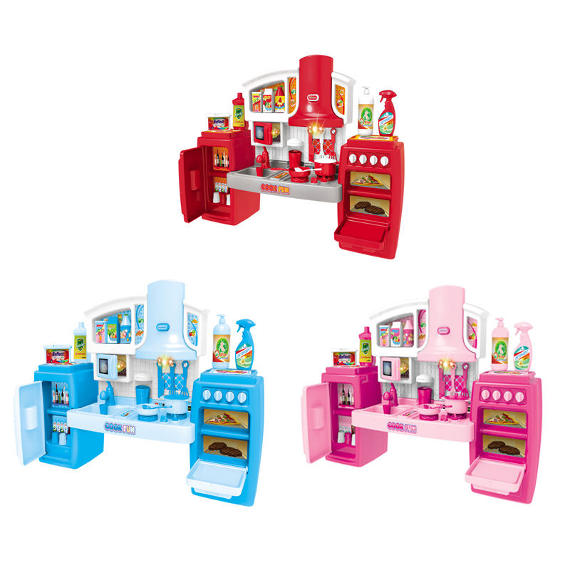 Wholesale Pretend Play Preschool Simulation Cook Girl Play House Tableware Set Kids Kitchen Toys - Bild 5