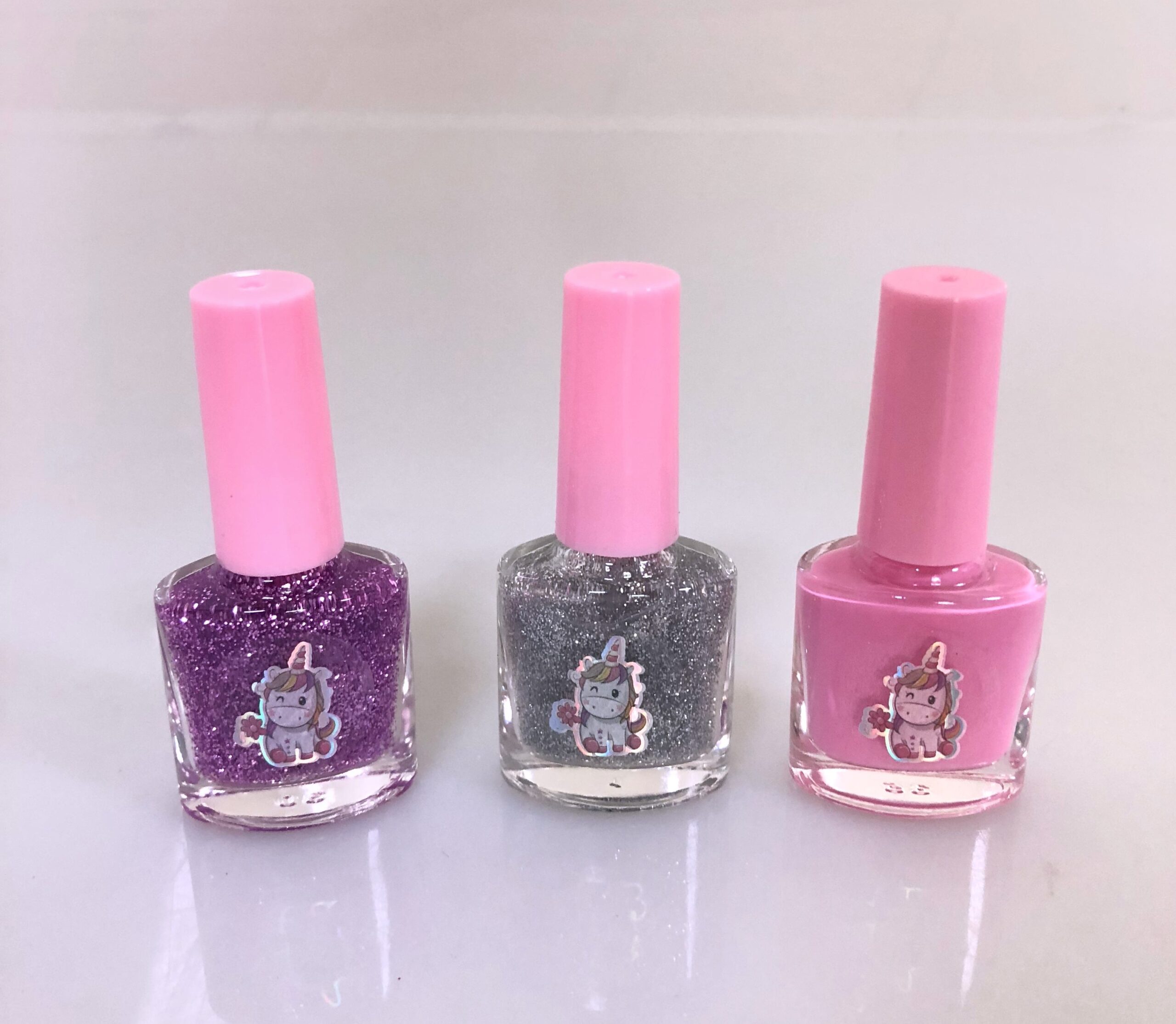 Wholesale Girl Toys Pretend Play Non-toxic Nail Art Set Kids Real Makeup Kit - Imagen 2