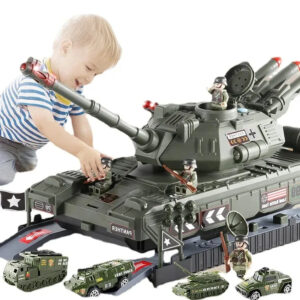 Military Toys Set Big Toy Diecast Army Tank Toy for Kids