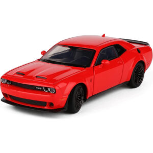 Die Casting 1:32 Dodge Challenger Alloy Model Car Mould Pullback Sound and Light Metal Ornament Collection Super Car Model