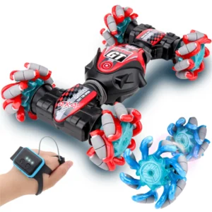 Gran oferta 4WD, coche de carreras RC de doble cara, coche electrónico de giro, vehículo todoterreno teledirigido para niños
