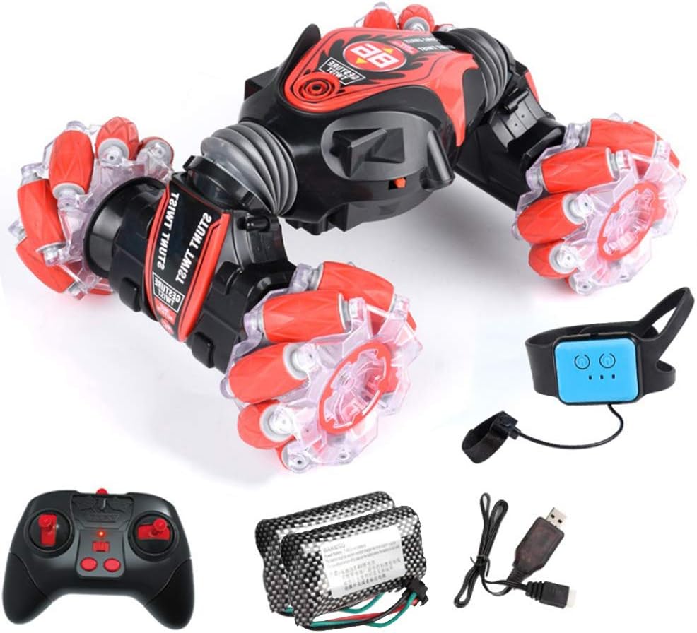 Gran oferta 4WD, coche de carreras RC de doble cara, coche electrónico de giro, vehículo todoterreno teledirigido para niños - Imagen 6