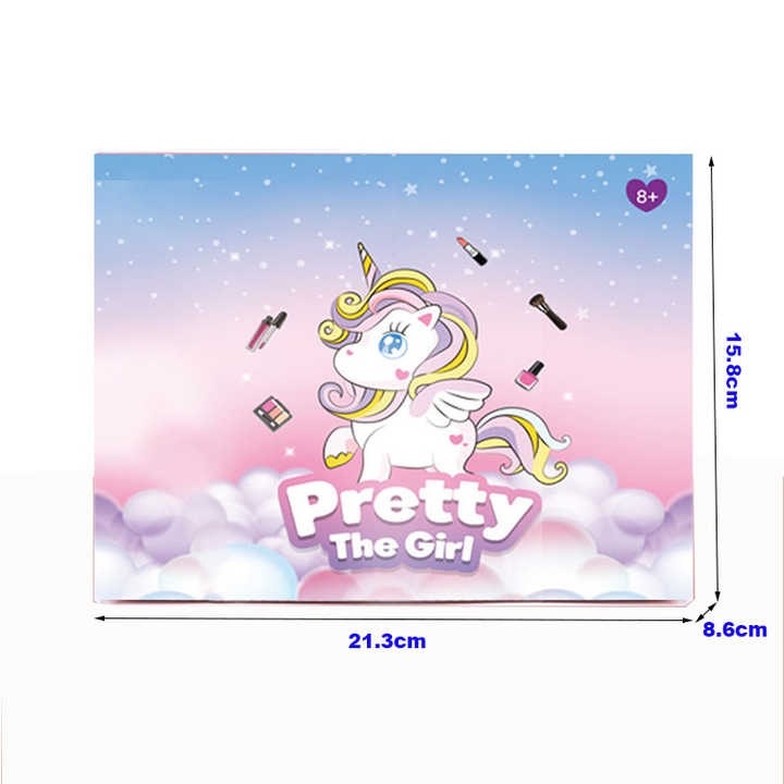 Heißer Verkauf Mädchen Spielzeug Pretend Spielen Kosmetik Sicher Make-Up Spielzeug Set mit Portable Storage Box Make-Up Spielzeug - Bild 5