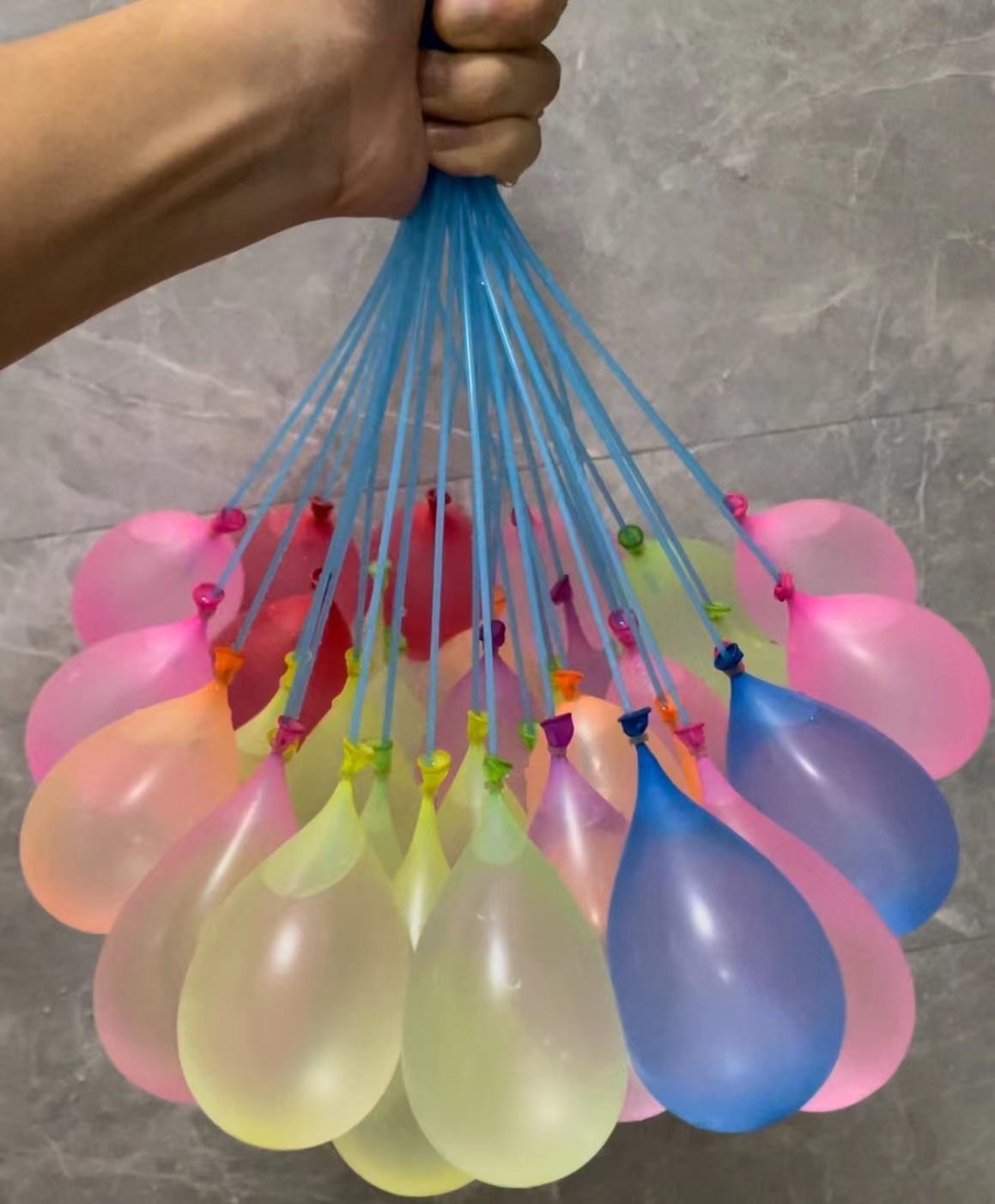 Globos de agua de fábrica de juguetes al aire libre para niños, 111 unidades/bolsa, globos de agua mágicos de llenado rápido autosellantes - Imagen 2
