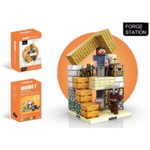 Minecraft My World Diy Puzzle Mini Toys Magnetic Cube Magnetic Building Blocks