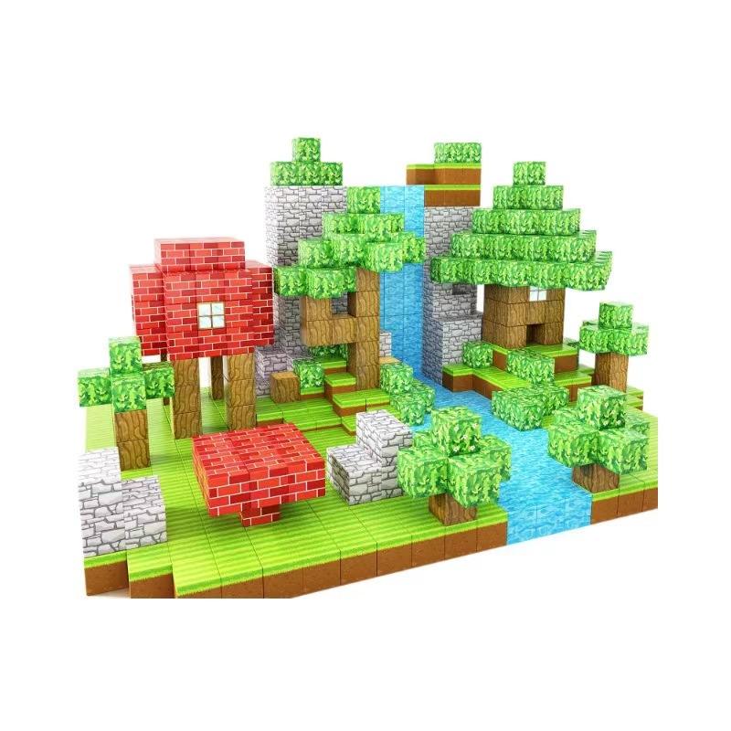 Minecraft Mine World My World Magnetischer Würfel Spielzeug Magnetischer Baustein | Preis der Spielzeugfabrik in China | LuluFamily