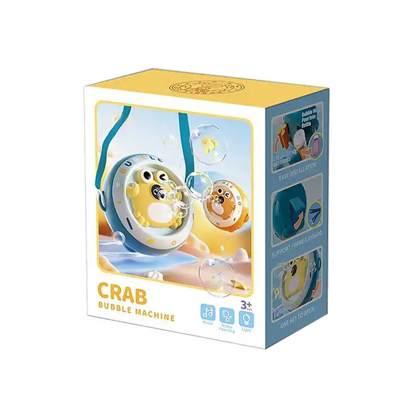 Máquina de burbujas automática con luces juguetes musicales niños lindo máquina de burbujas de jabón eléctrico - Imagen 4