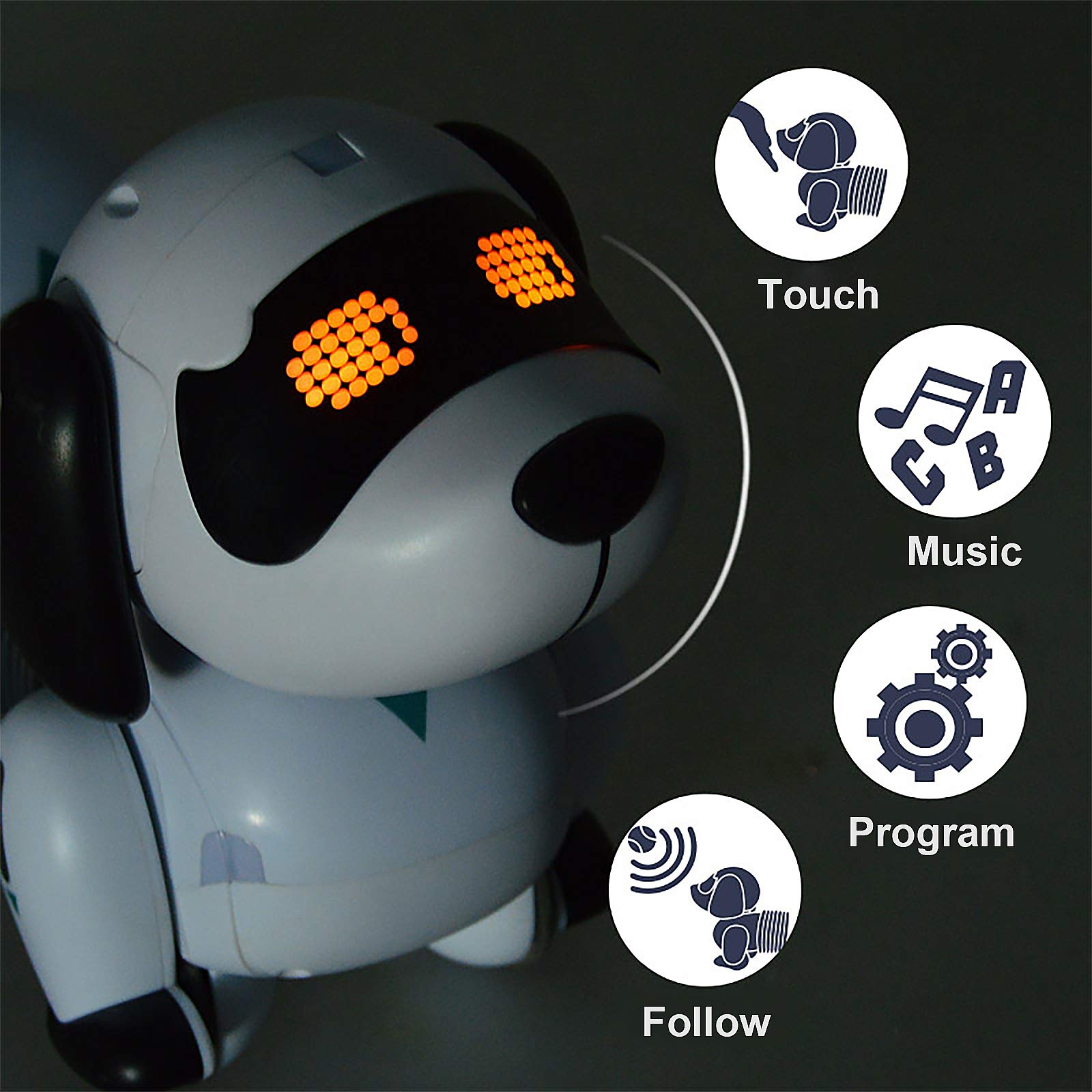 Hot Rc Robots Aibo Pet Smart Intelligent Remote Control Robot Dog Toy - Bild 4