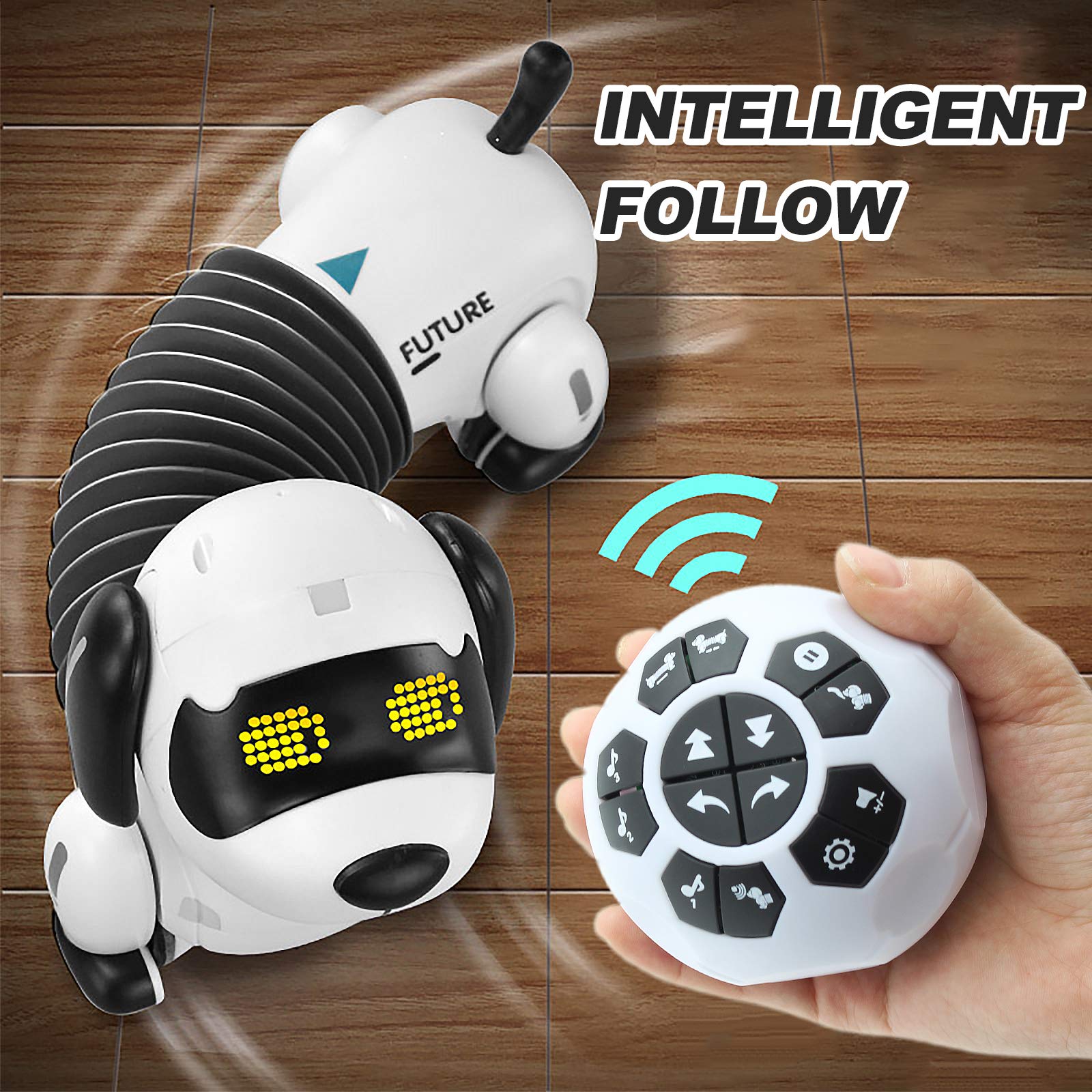 Hot Rc Robots Aibo Pet Smart Intelligent Remote Control Robot Dog Toy - Bild 5