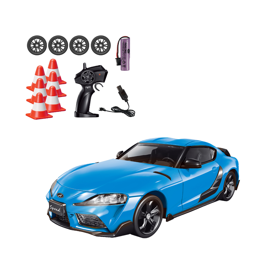 9MHZ Electric Remote Control 4x4 Off Road Racing Drift Stunt Car - Imagen 4