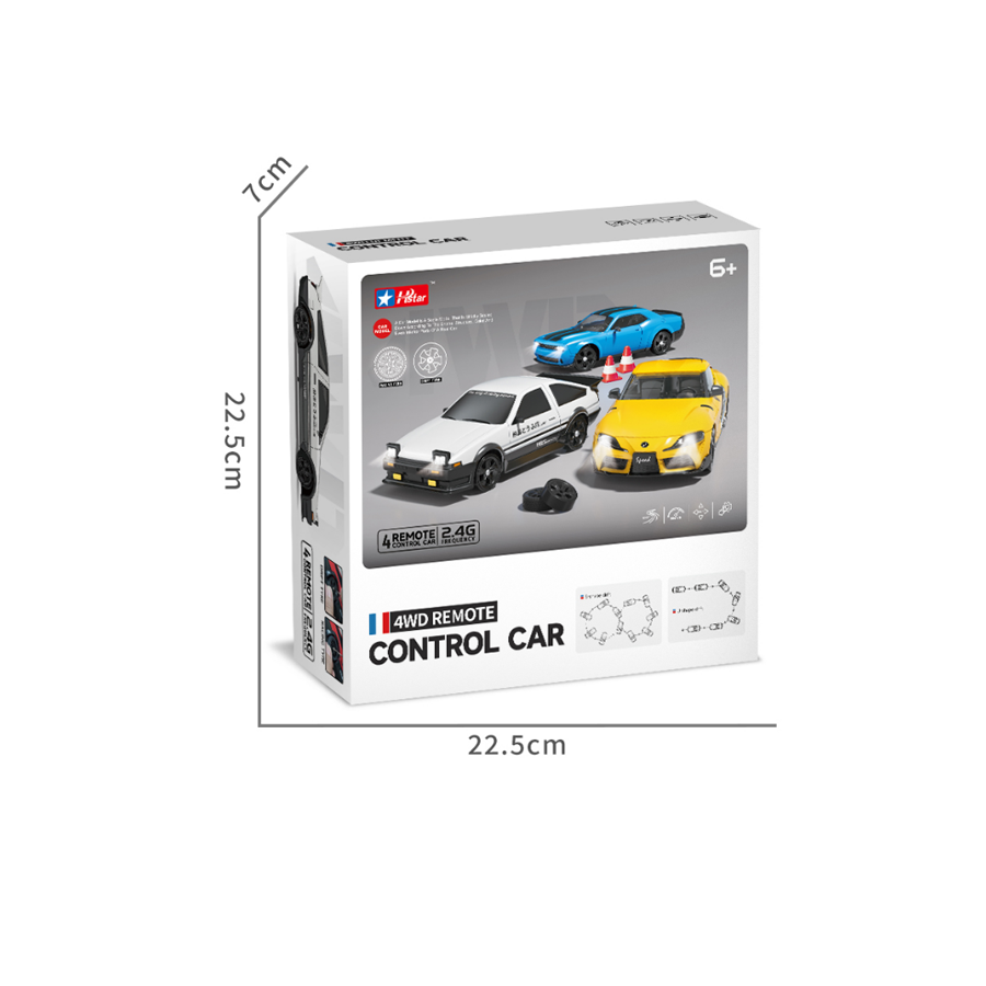 9MHZ Electric Remote Control 4x4 Off Road Racing Drift Stunt Car - Imagen 5