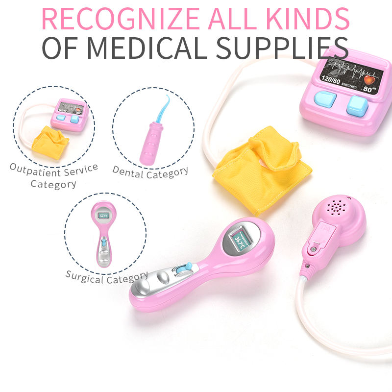 Wholesale Educational Preschool Toy Role Pretend Play House Toys Portable Doctor Toys for Girls - Bild 4