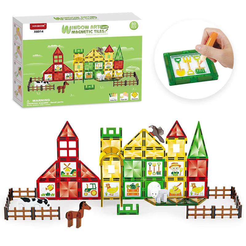 Magnetische Bausteine: Bauen Sie in Sekundenschnelle eine atemberaubende Welt! | Preis der Spielzeugfabrik in China | LuluFamily
